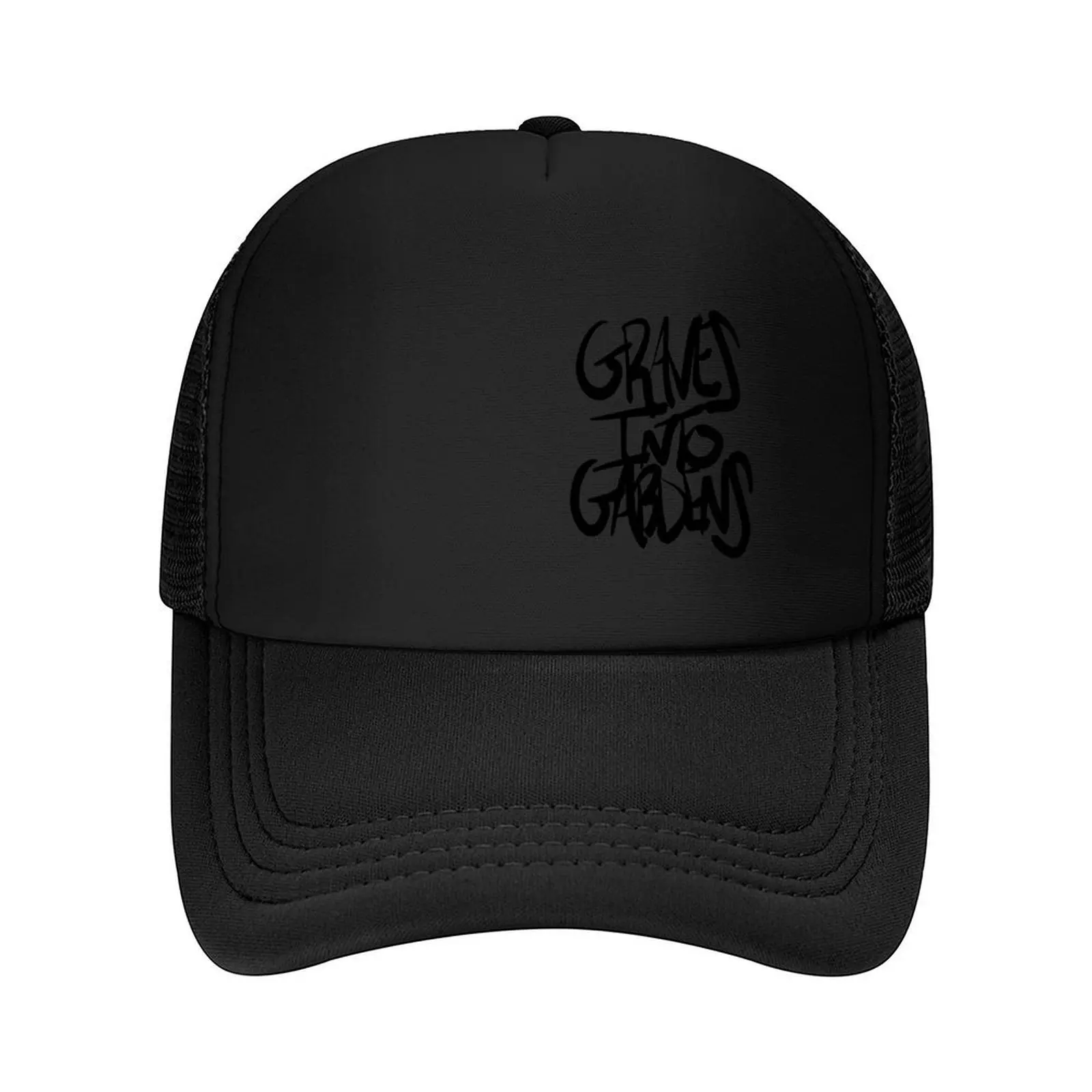

Graves into Gardens logo Baseball Cap Icon fun hats New In Hat Trucker Hat Men Golf Wear Women's