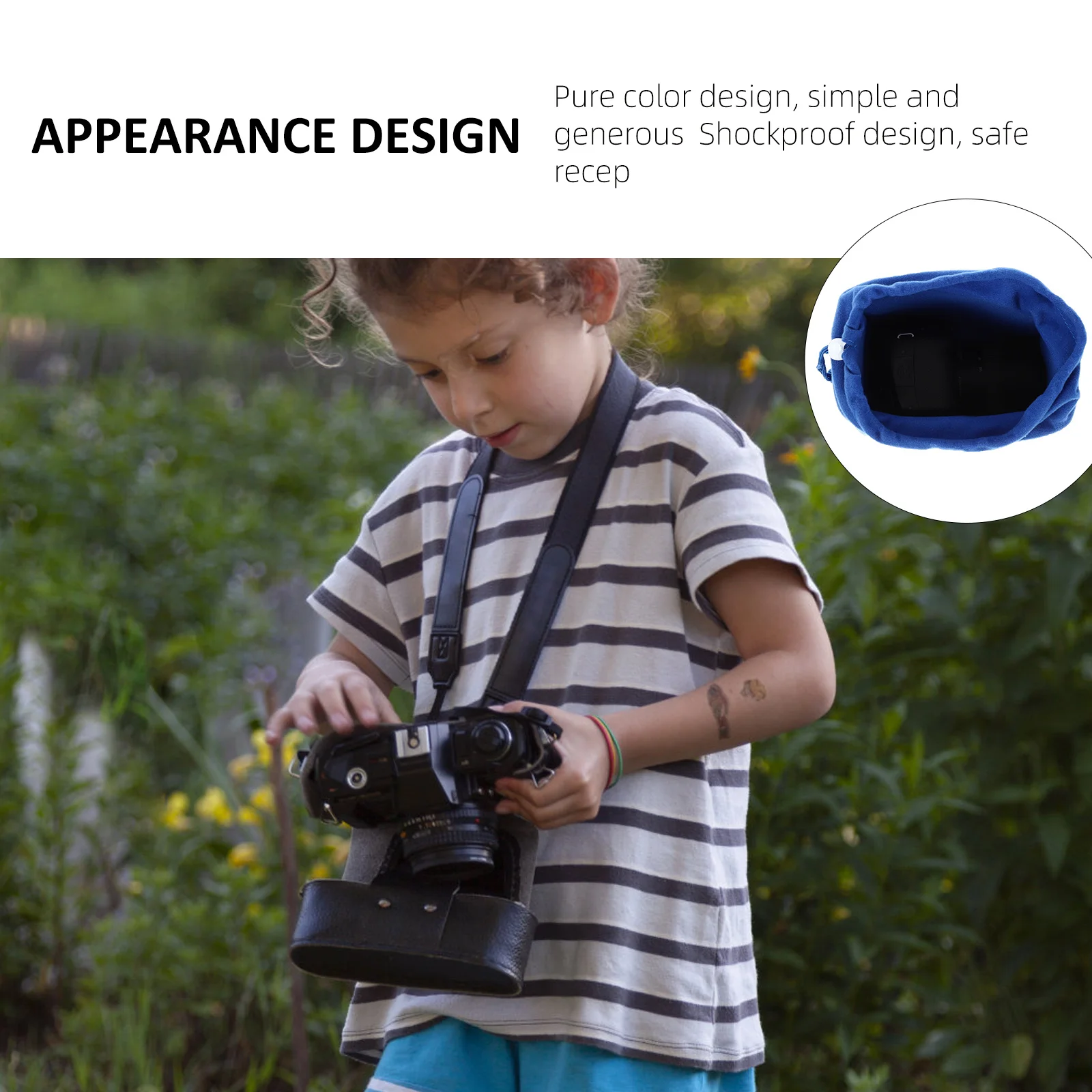 

Camera Padded Pouch Shockproof Inner Liner Holder Protective Case