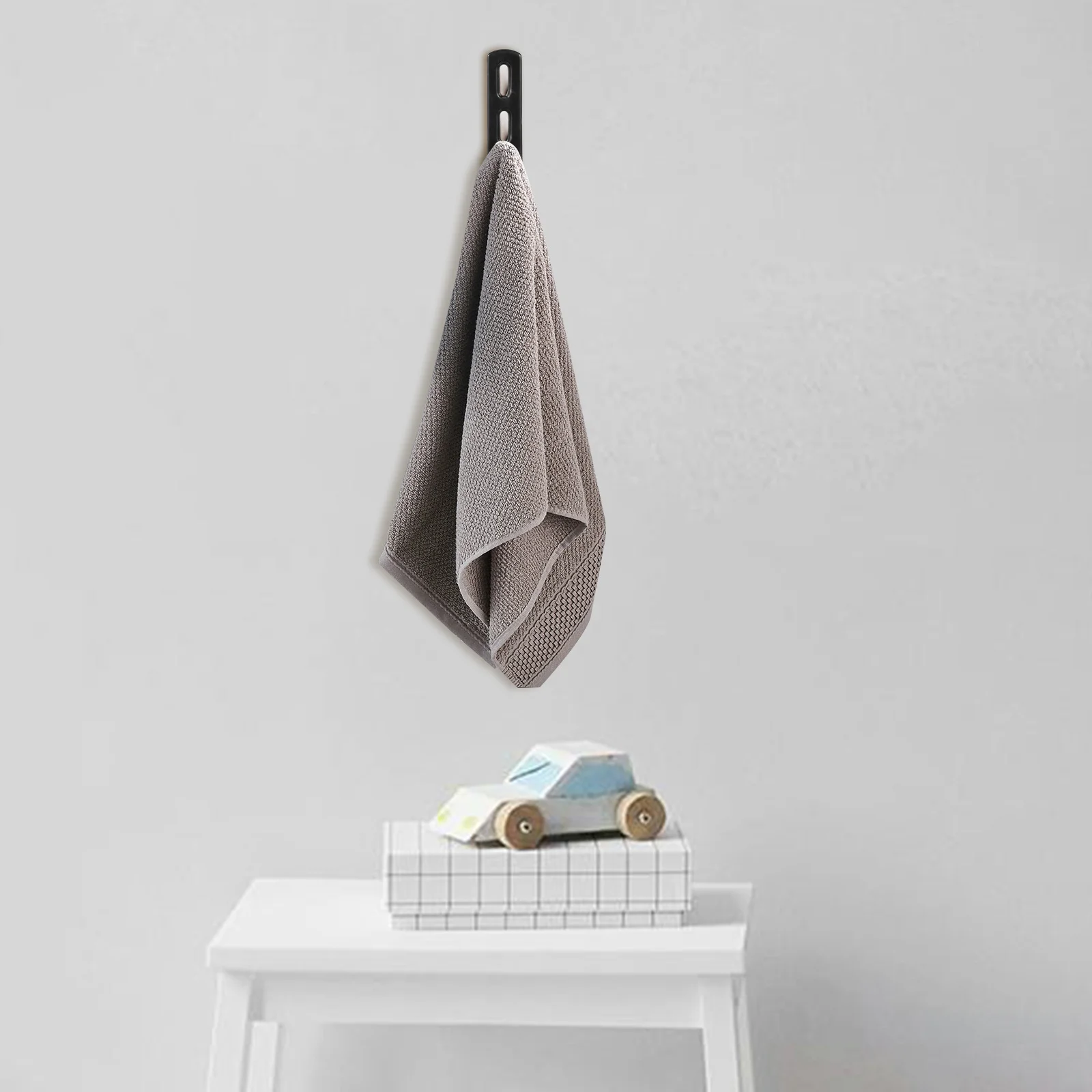 

2Pcs Metal Ladder Hooks Coated Bunk Bed Space Saving Design Scratch Resistant Easy Installation Storage