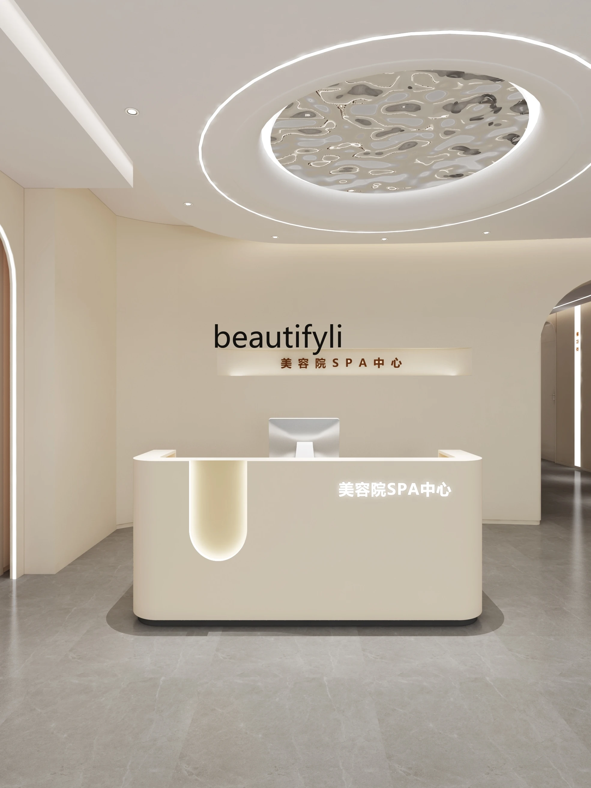 Clothing Store Cashier Barber Shop Beauty Salon Bar Counter Simple Modern Small Shop Front Desk Reception Counter