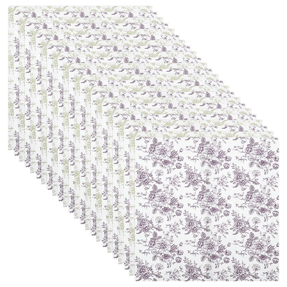

40 Sheets Decorative Paper Packaging Water Proof Flower Wrapping Bouquet Wrapper Craft Party
