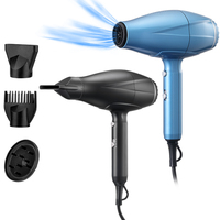 RESUXI 9267 Professional Big Powerful Hair Dryer 2200W Hair Dryer Fast Heating Hot And Cold Adjustment Ionic Air Blow Dryer