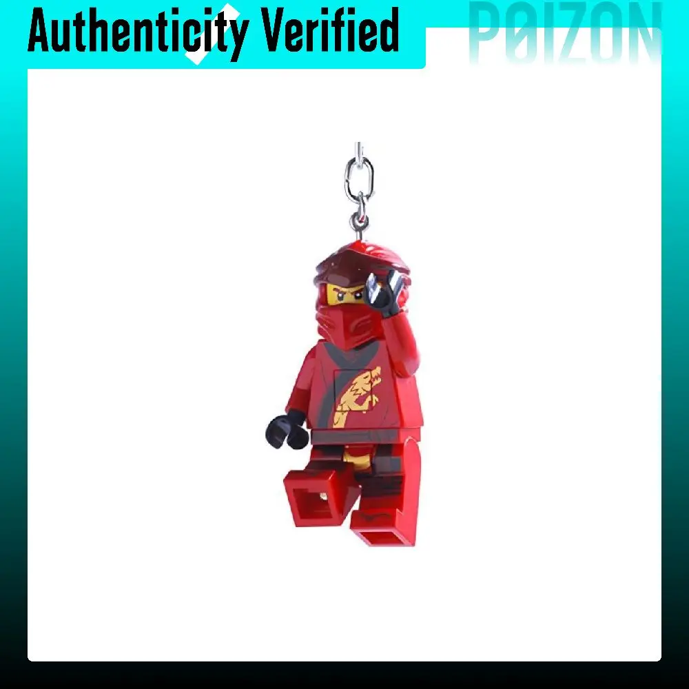 LEGO Ninjago Characters Glow in The Dark Keychain Red Building Blocks 0 300pcs KE149 LGL-KE149H