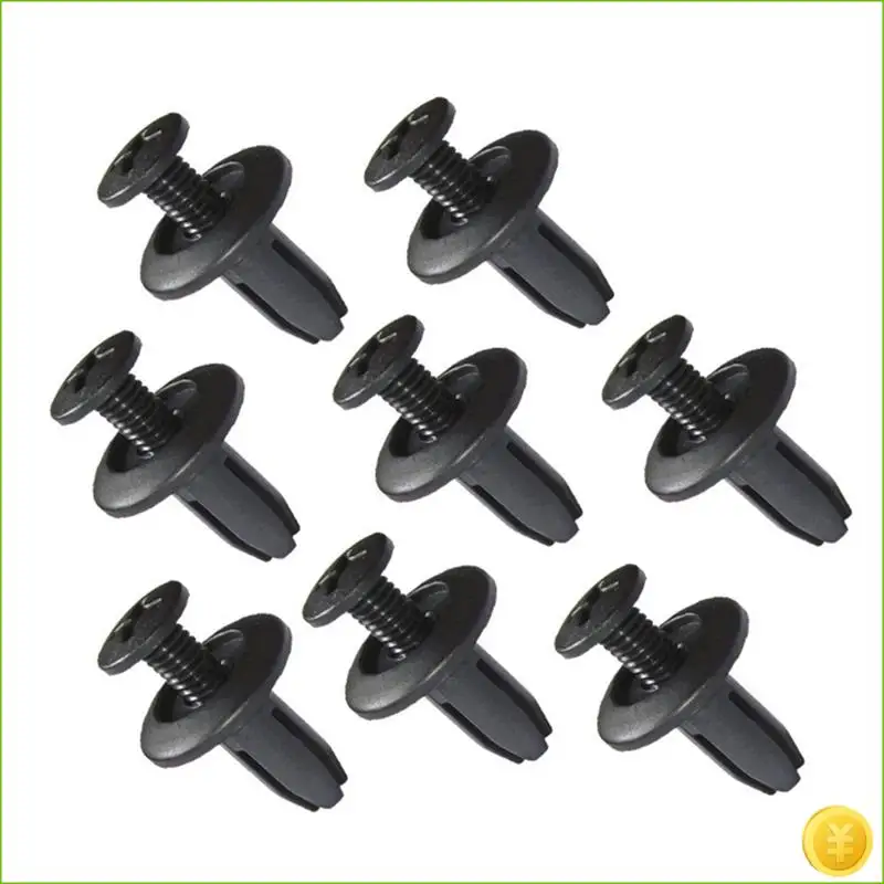 100Pcs Clip Board Screw Clip Leaf Board Expandable Clip Wall Clip Fixing Tool Expansion Screws Durable