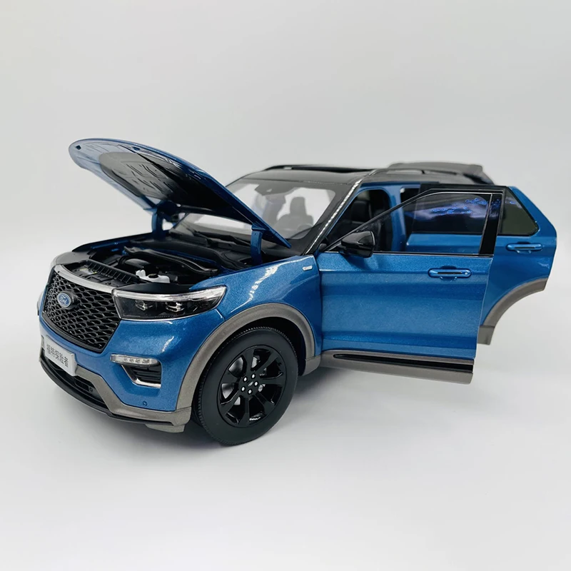 1:18 Scale Changan Ford Explorer Sixth Generation Alloy Car Model Collection