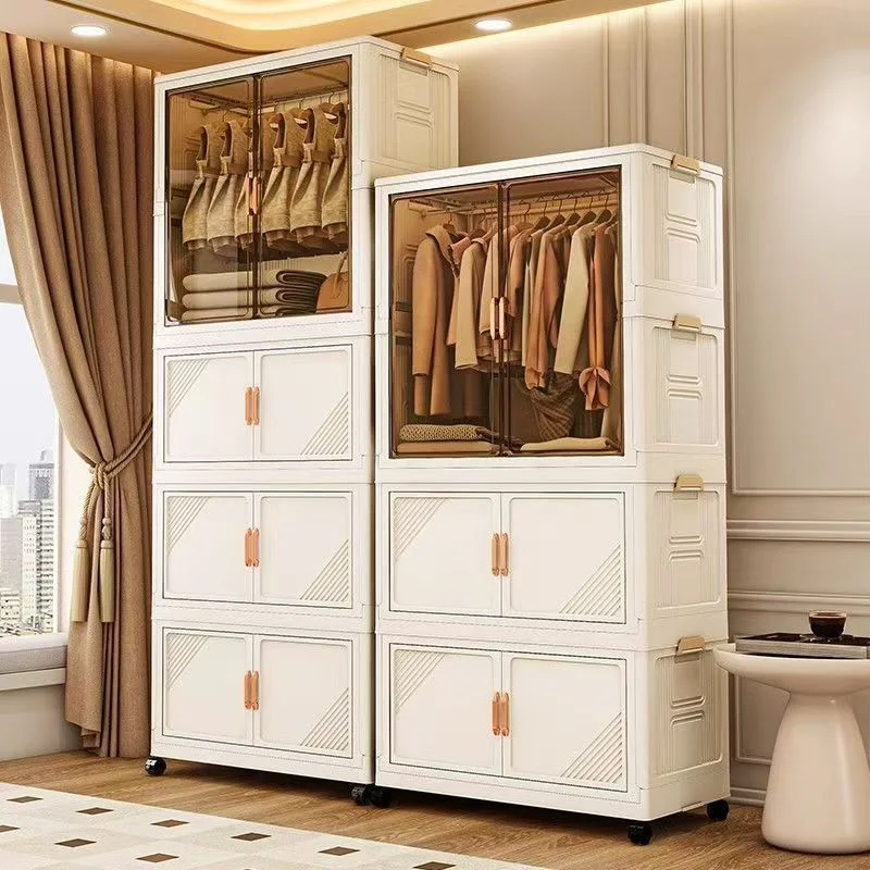 خزانة ملابس للأطفال بدون تثبيت، خزانة تخزين منزلية بسيطة، خزانة ملابس أطفال لغرفة النوم، حل تخزين الأثاث سهل الاستخدام