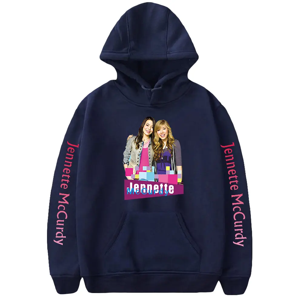 Jennette McCurdy Hoodie Unisex Long Sleeve Women Men Sweatshirt Casual Style American Pop Star Fashion Clothes