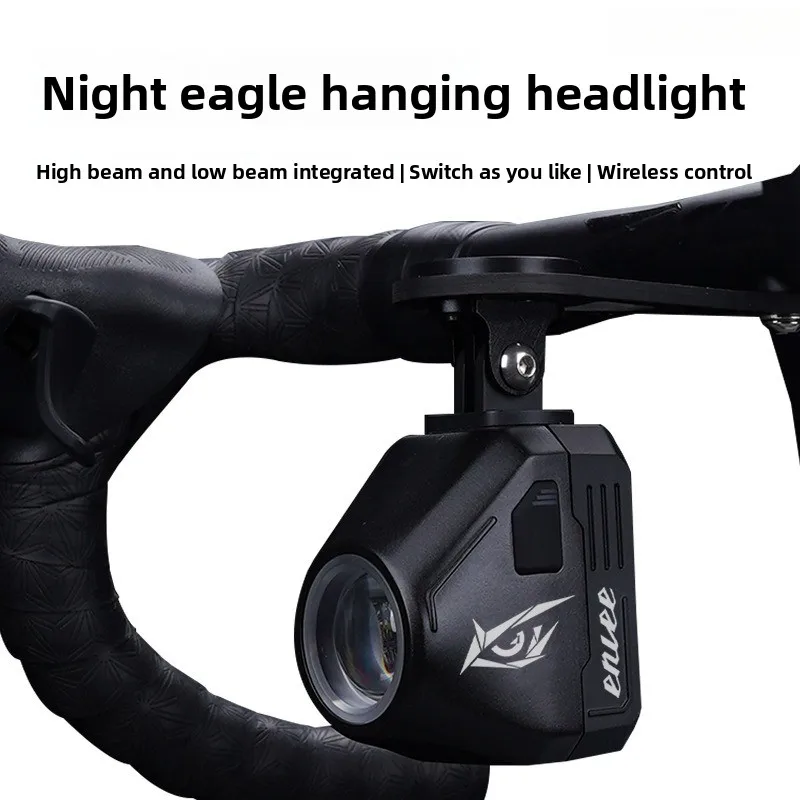 

Bicycle Headlight Type-c Rechargeable Bicycle Chandelier Headlight LED Flashlight Hanging Strong Headlight