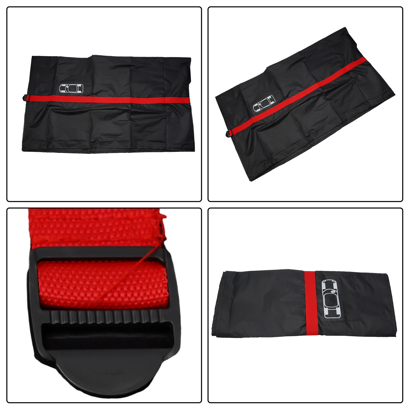 13-23IN Adjustable Spare Tire Cover with Handle for SUV & Cars - Waterproof Storage Bag to Keep Tires Clean & Protected