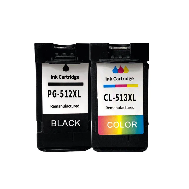 512 513 PG512 CL513 Ink Cartridge Compatible 512XL 513XL PG-512 CL-513 for Canon Pixma MP230 MP250 MP240 MP270 MP480 MX350