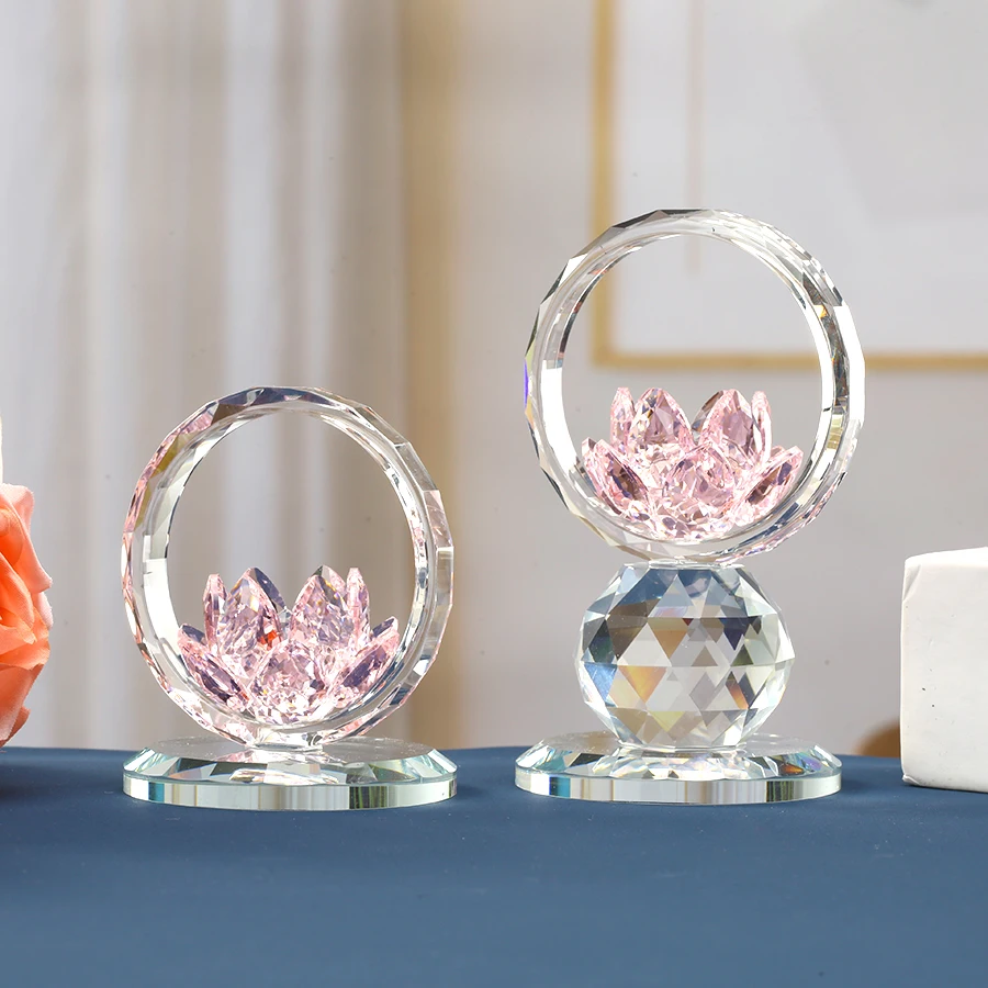 1pc Glass Lotus Votive Candle Holder Dwarf Tealight Candle Holders For Ramadan Home Decor Living Room Bedroom Decor