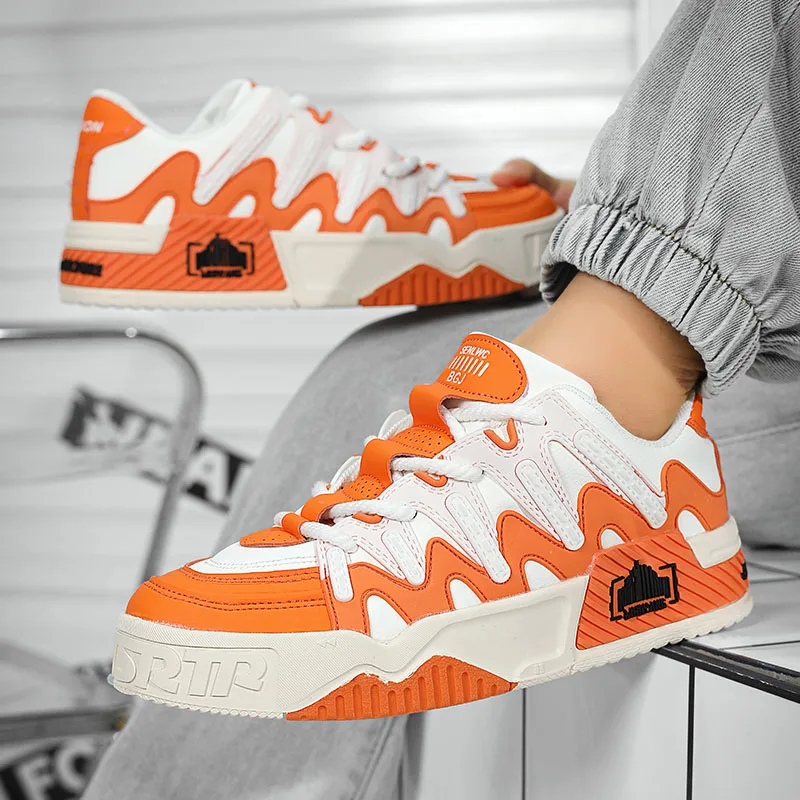 

Men's shoes 2025 new spring and autumn sports shoes, durable and lightweight running shoes, breathable for teenagers, middle sch