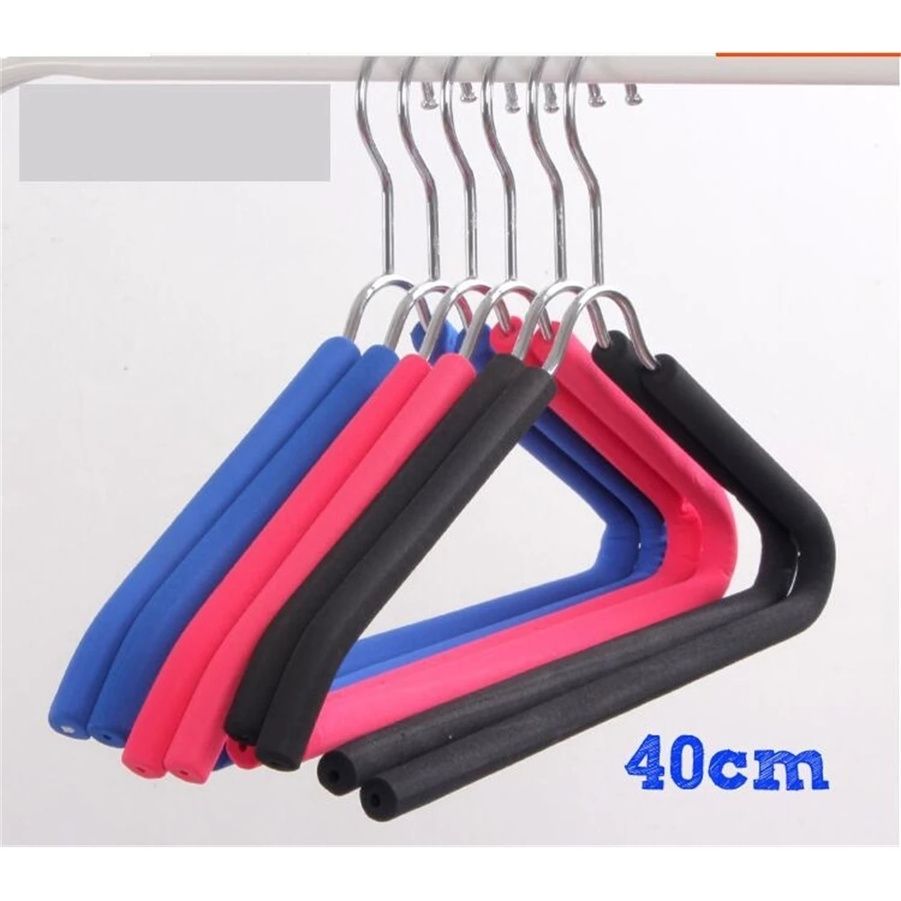 5pcs/lot 40cm Collodion Metal Hanger Non-slip Hangers For Clothes Racks High Quality New Style