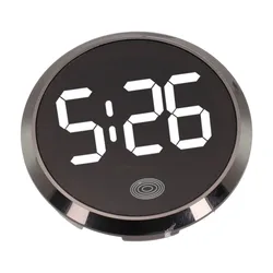 Car Luminous Car Clock Touch Type LED Electronic Watch Interior Clock For Car Vehicle Watch Car Supplies Novelty Car Clock