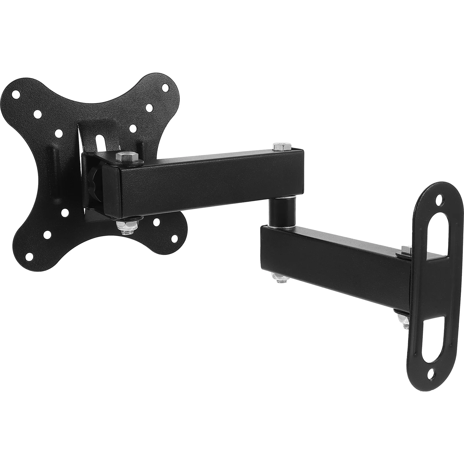 Adjustable Wall Mount Tv Bracket Computer Monitor Stand 14 24 Inch Screen Holder Tv Mounts Floating Shelf Tv Stands Accessories