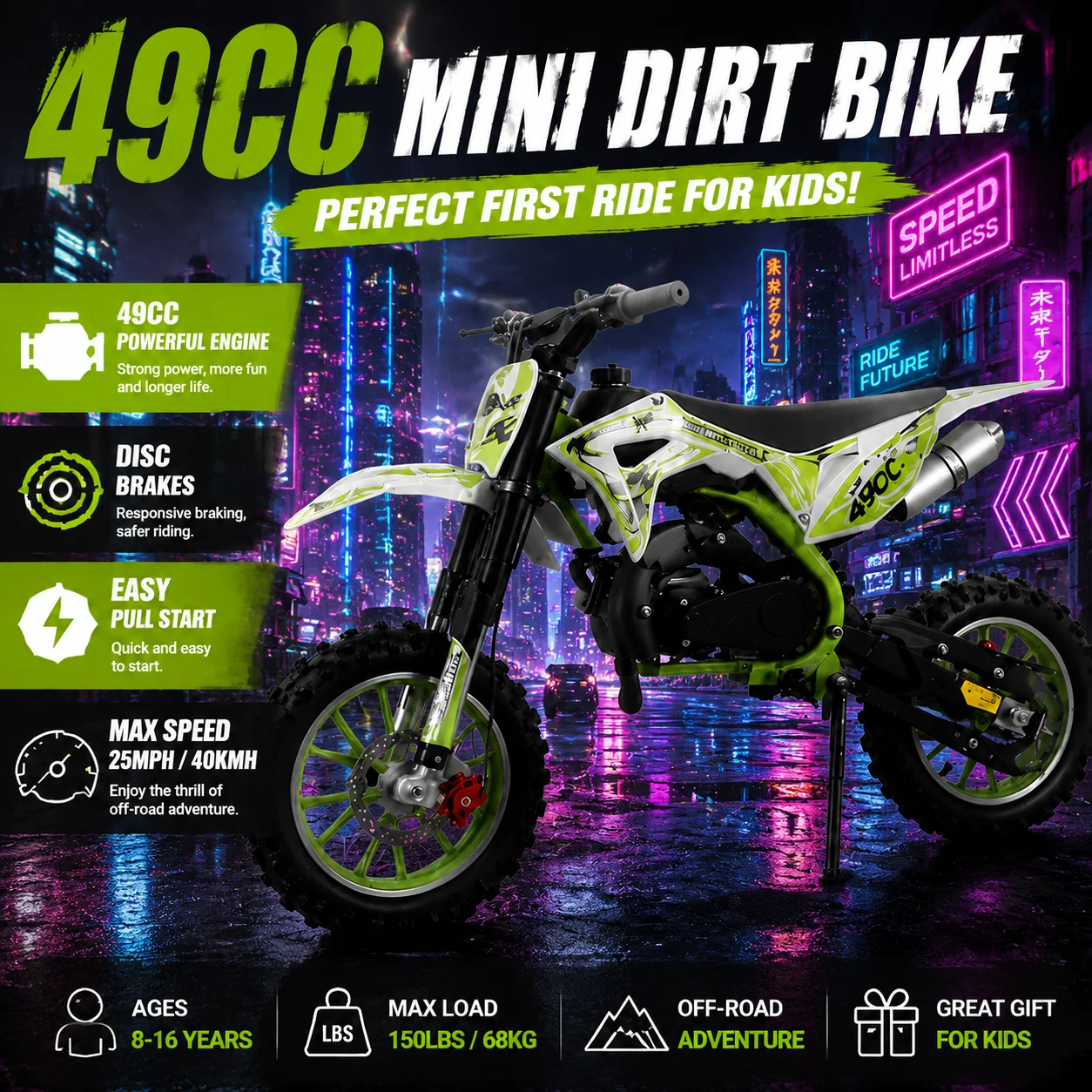 coleman 200u ex mini bike 420 Chain 20 Tooth Sprocket for the CT200U Trail & CT200U-EX M Monster Scooter Parts no cutting or splicing necessary Coleman CT200U-EX mini bike -