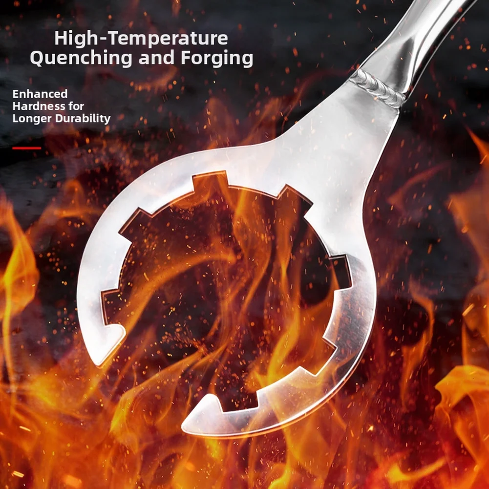 Stainless Steel Wrench for Controlling Gas Flow at Meter Sets Pressure Reducers and Branch Line Isolation Points