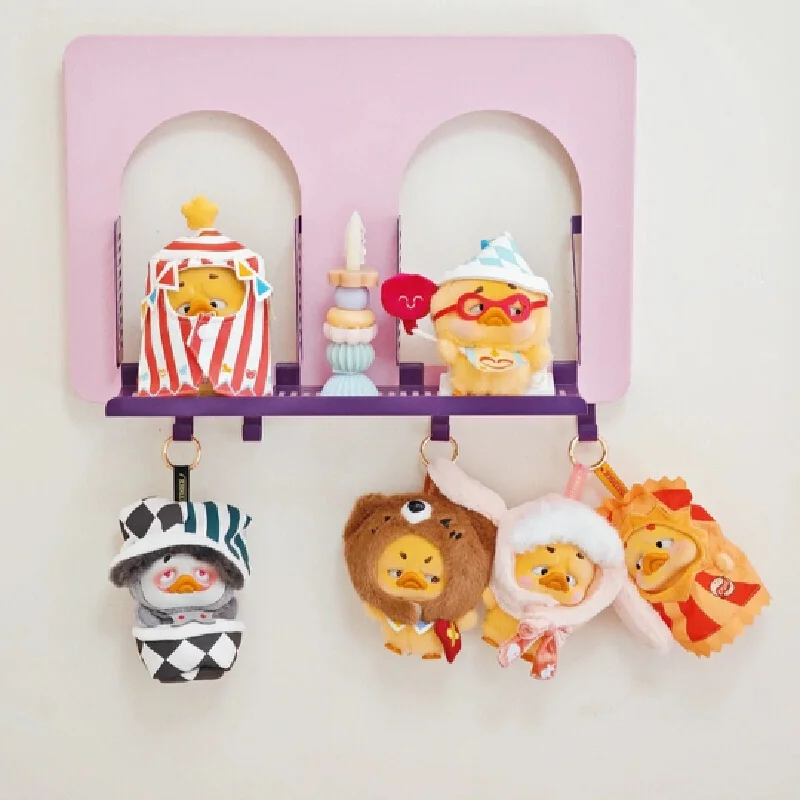 Pochet upsetduck crazy circus série pingente de pelúcia caixa cega brinquedo da moda ornamento colecionável decoração presente para crianças adultos fã