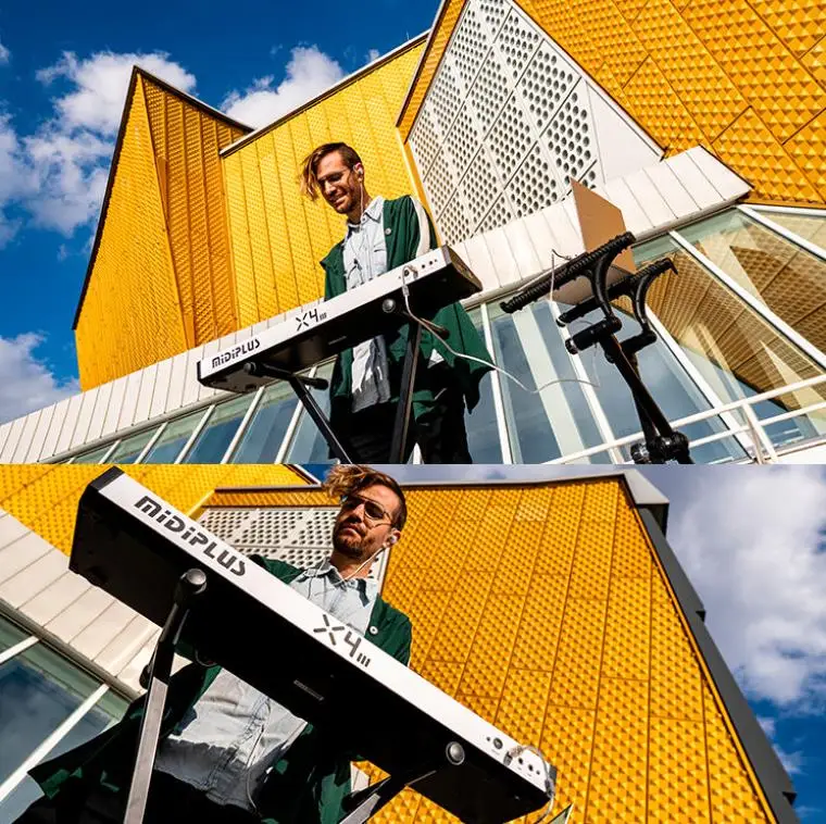 Keyboard Electronic USB MIDI Multifunction Piano  Professional Electronic Arranging Keyboard