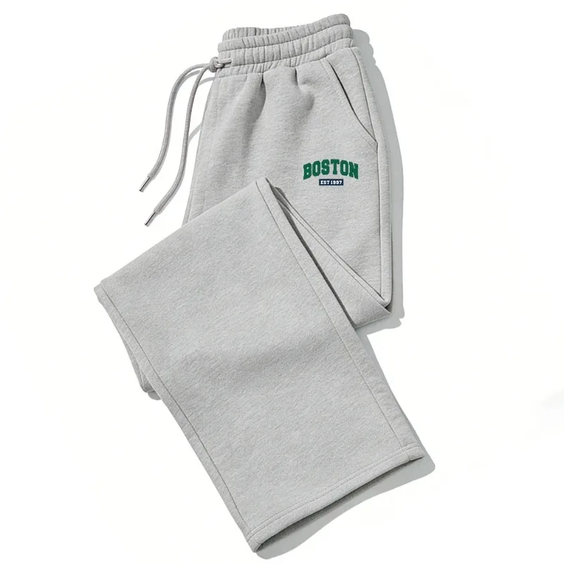 Men's sports pants printed daily casual fashion pants sports jogging sweatshirt men's pants