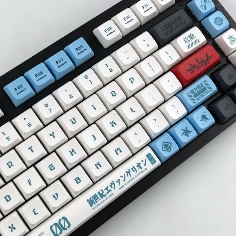 Teclas de 134 teclas XDA altamente sublimadas PBT adequadas para teclado mecânico teclas personalizadas