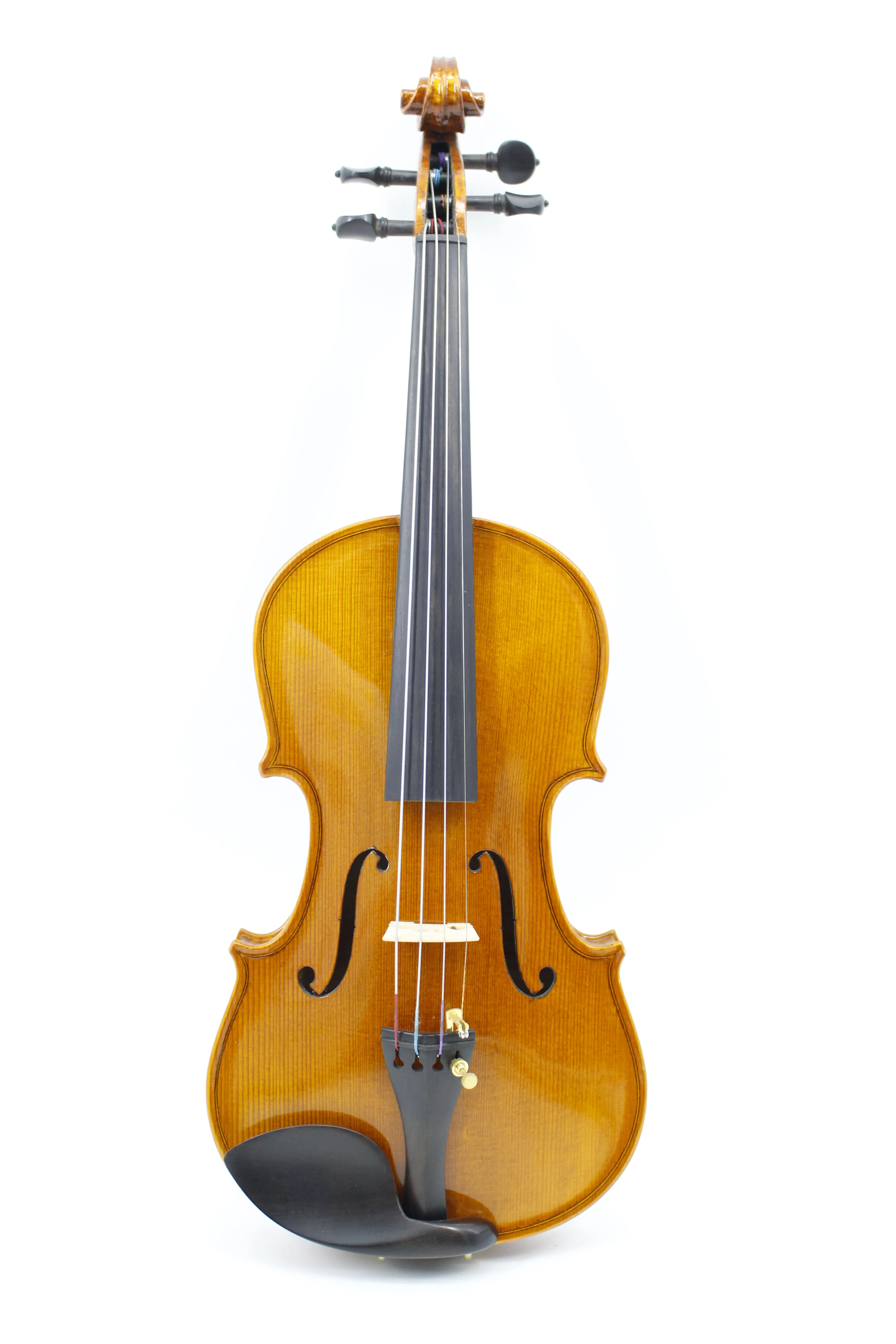 High Grade 4/4 Full Size Oil Varnish Acoustic Violin Premium European Wood Stringed Instrument For Professional Players