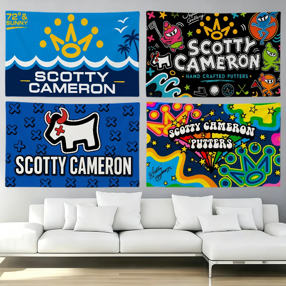 brand S-ScottyS C-Camerons flag Party Club Outdoor Interior Wall Decoration Banner Fans Gift Print Decor flag