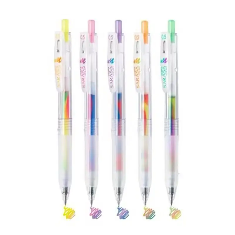 5 шт./набор, гелевые ручки для рисования, 0,5 мм