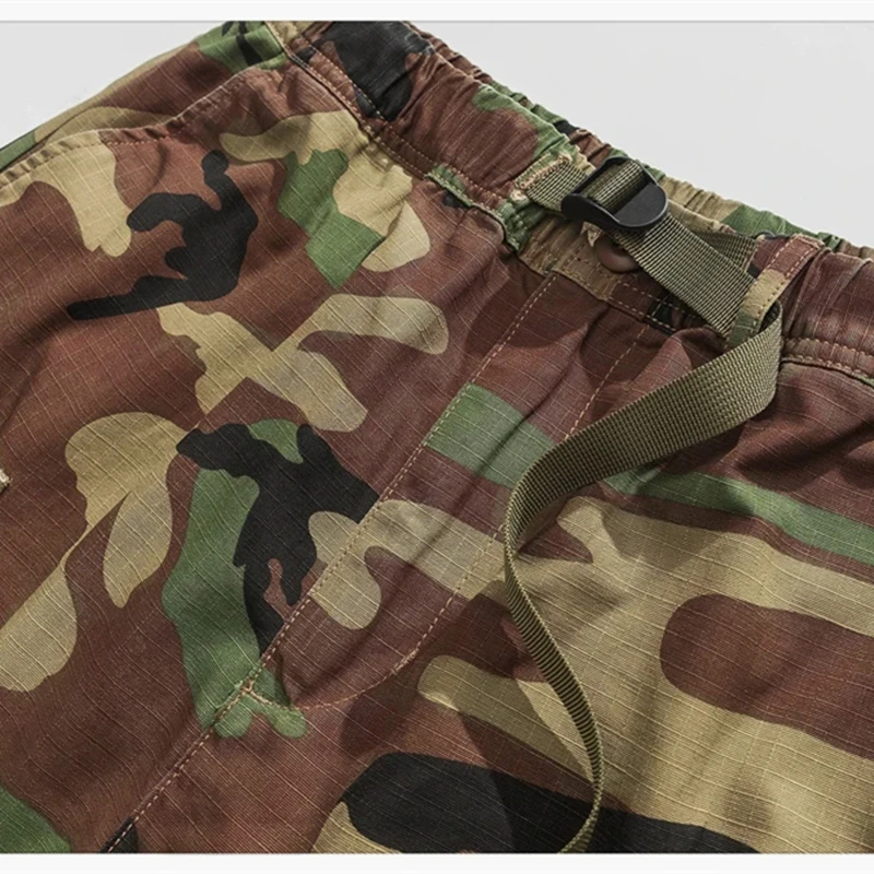 Plus Size Camouflage Tactical Pants Streetwear Hip Hop Oversized Harem Jogging Pants Harajuku Casual Cargo Trousers Joggers Male