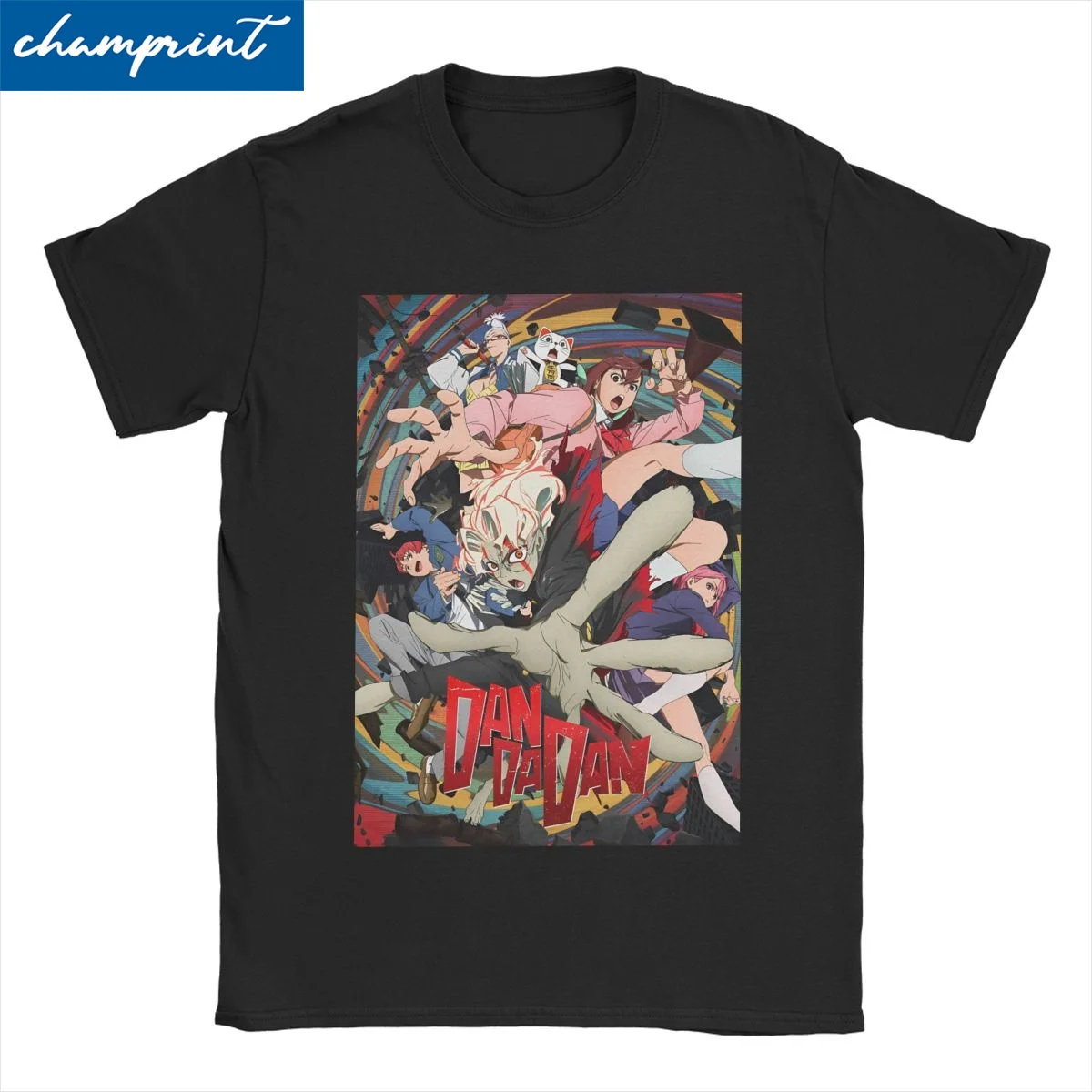 Men Women's T-Shirt Dandadan Momo Ayase Novelty 100% Cotton Tees Short Sleeve Anime T Shirts Crew Neck Clothing Summer