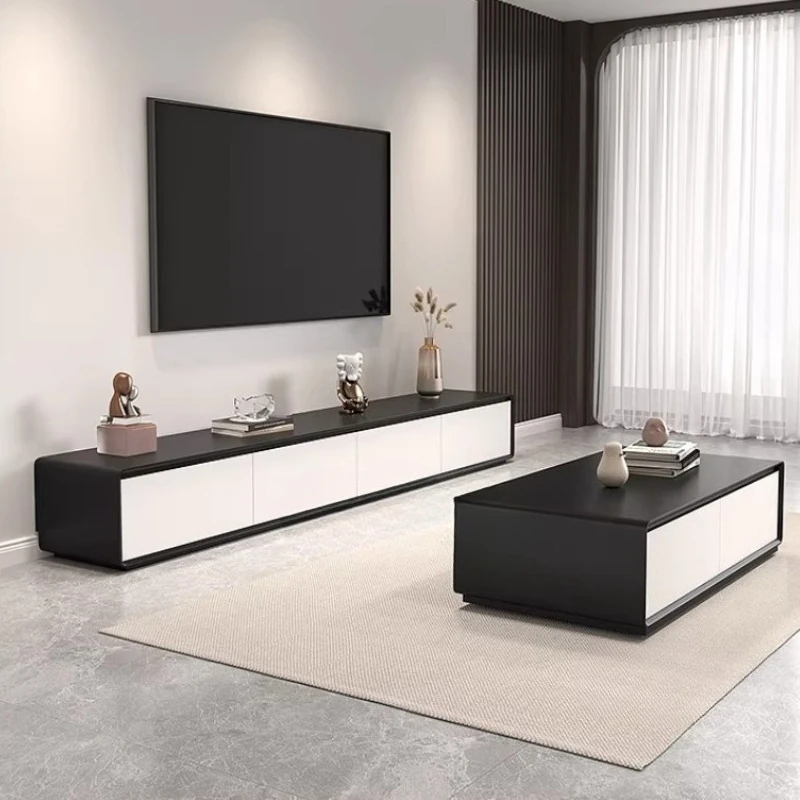 

Storage Drawers Tv Stand 75 Inch Modern Shelves Nordic Cabinet Wooden Low Tv Table Living Room Comfortable Furniture For Rooms