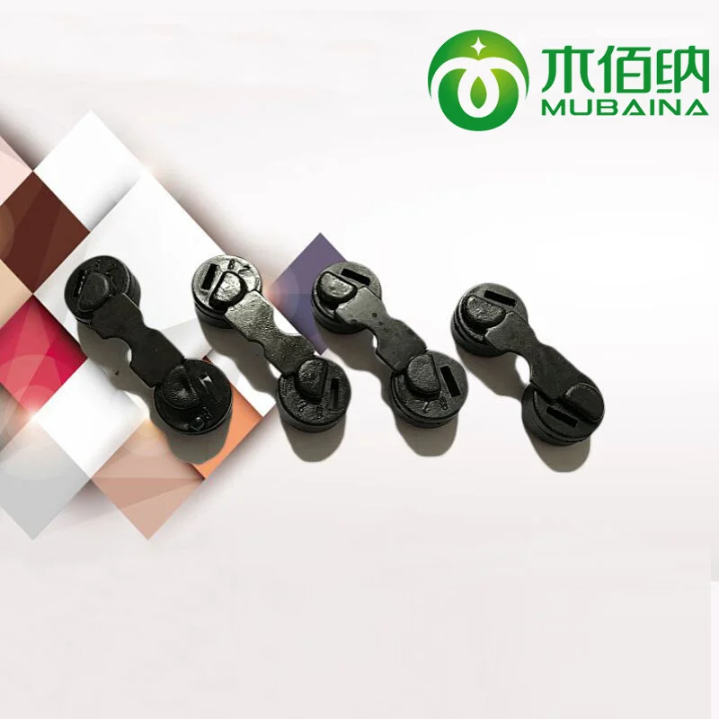 Wood door frame concealed connection hardware fittings furniture fasteners door jamb double round connector