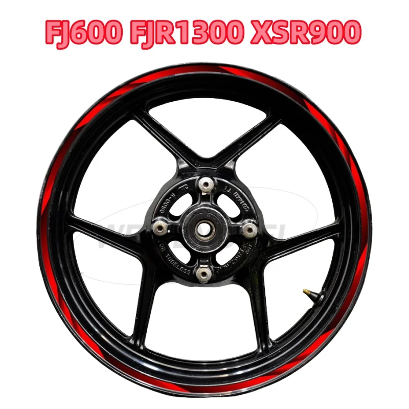 

17" Wheel Sticker Reflective Rim Decal For YAMAHA FJ600 FJR1300 XSR900