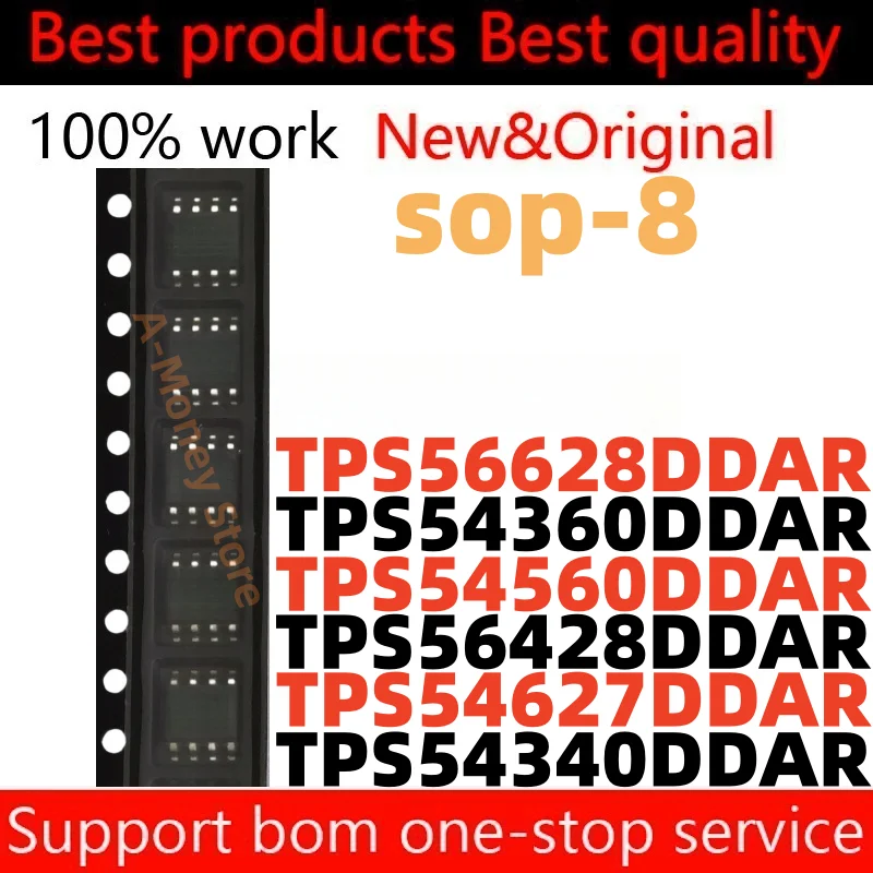 

(5pcs)TPS54627DDAR TPS54560DDAR TPS56428DDAR TPS54340DDAR TPS54360DDAR TPS56628DDAR 54340 54627 56428 54560 54360 56628 sop-8