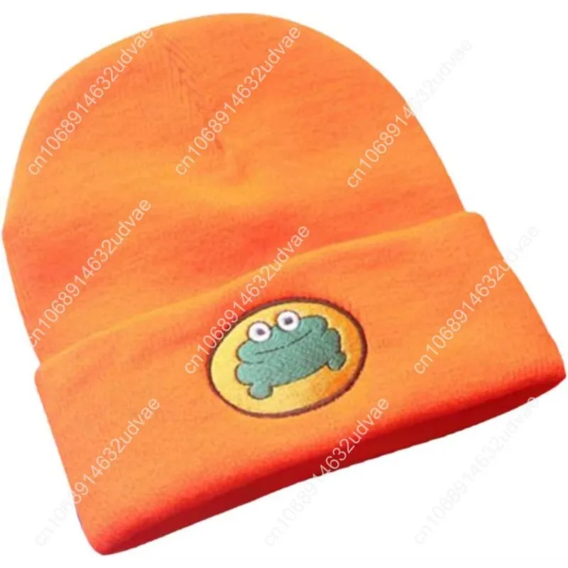 لطيف الكرتون التلفزيون Parappa الضفدع قبعة صغيرة محبوكة القبعات للجنسين