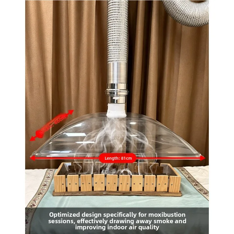 Nine Leaf Wind Moxibustion Smoke Exhaust System Health Center Smoke Machine Artifact Beauty Salon Traditional Chinese view 5