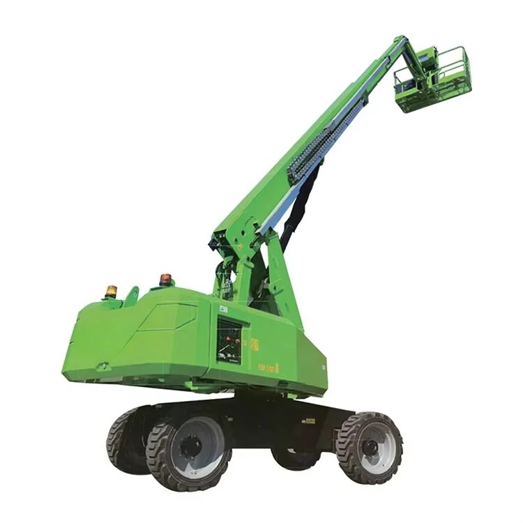 10-20 M Aerial Work Platform Telescopic Boom Articulated Cherry Picker Spider Lift