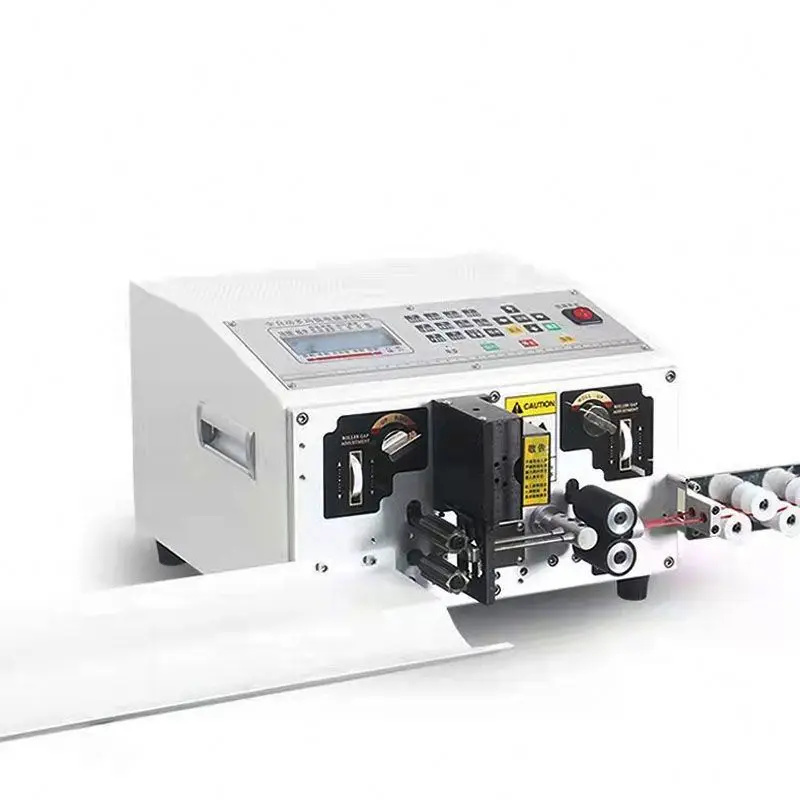 

4-14MM Automatic Multi-pin Flat Cable Slitting and Stripping Machine for Strip 8AWG (10MM2) to 24AWG(0.25MM2)