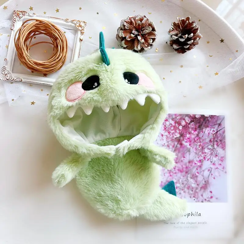 20CM vestiti per bambole bel dinosauro vestire simpatiche bambole di peluche accessori la nostra generazione corea Kpop EXO idol bambole regalo giocattoli fai da te