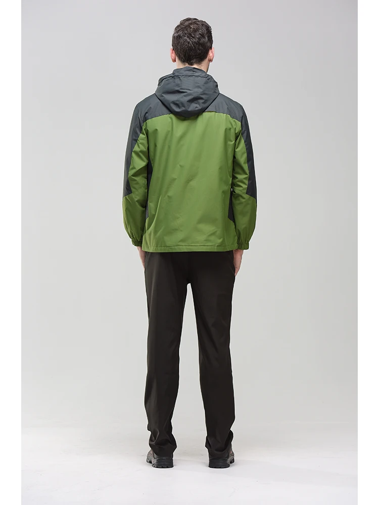Men's Lightweight Waterproof Rain Jacket 5000mm Windbreaker Lined Casual Spring Autumn Fishing Hiking Outdoor Leisure Jacket 21 Sc7781e3dc2704329bad3bbd20f15f981I