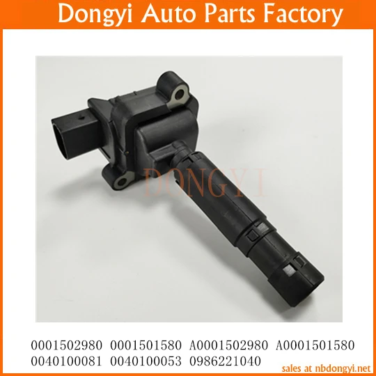 Ignition Coil OE NO. 0001502980 0001501580 A0001502980 A0001501580 0040100081 0040100053 0986221040