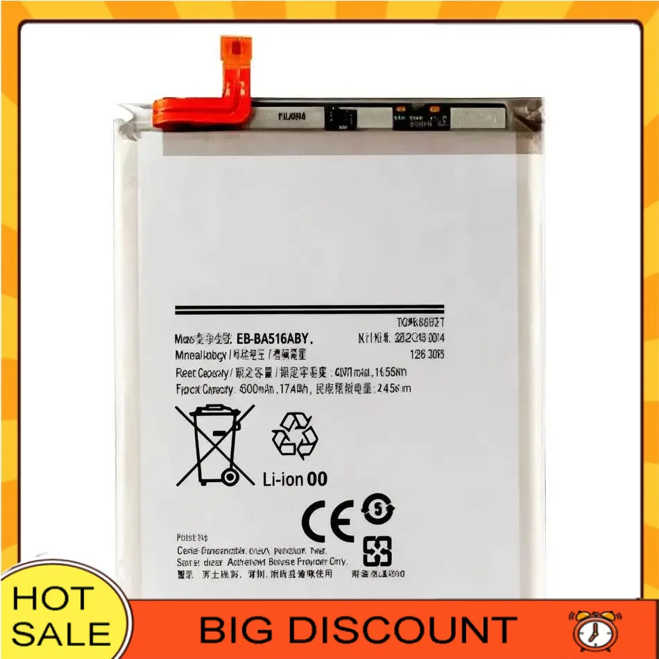 

4500Mah Mobile Phone Battery For Samsung Galaxy A51 5G Not Fit 4G A516 SM-A516B DS SM-A5160 EB-BA516ABY High Performance