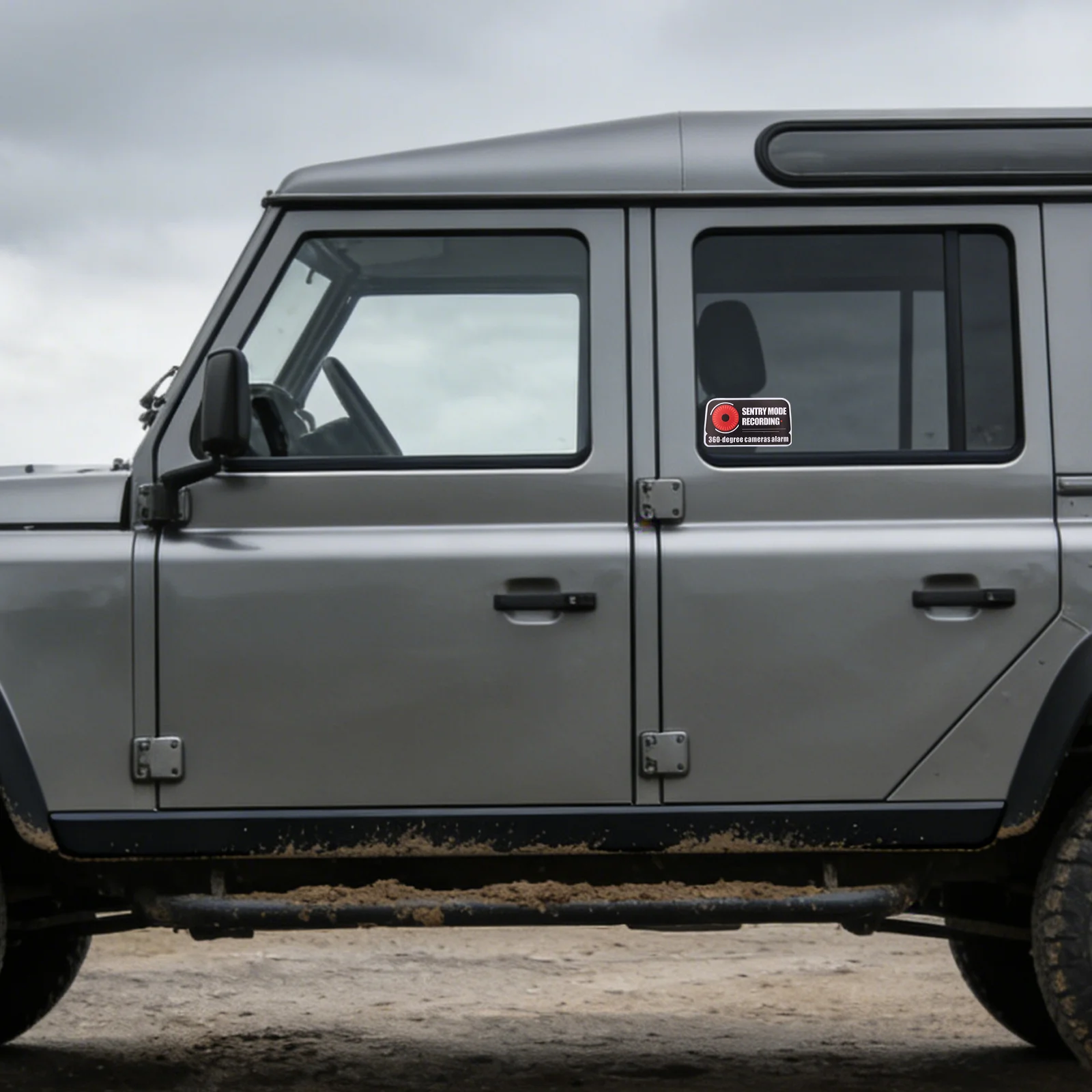 

10pcs Car Parking Warning Stickers 4" Vehicle Camera Security Decals Dash Cam Notice For Auto Surveillance Home Security Static