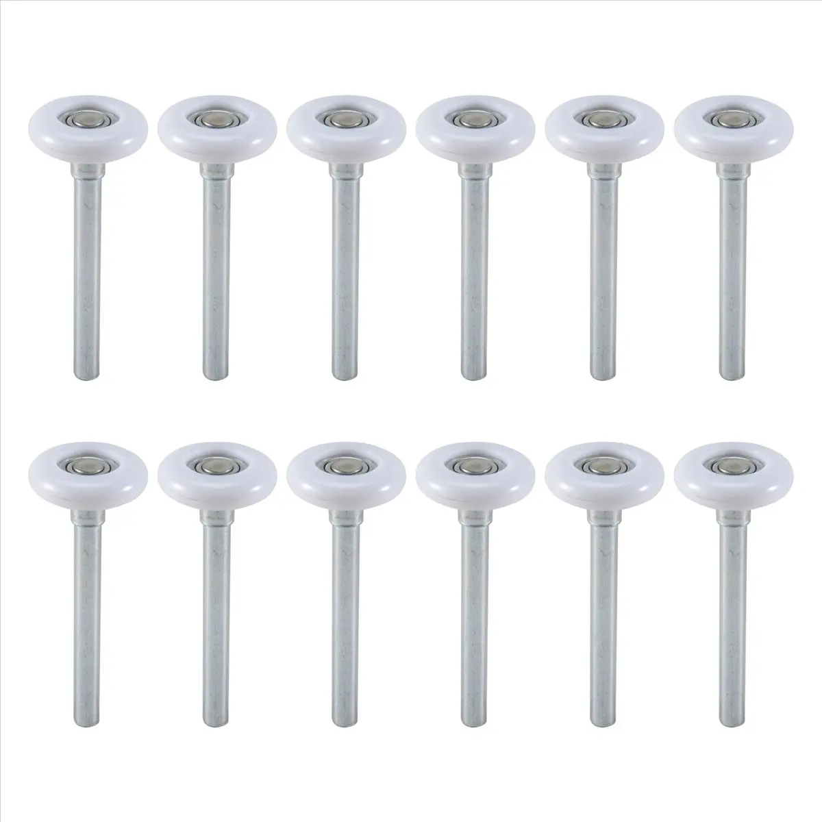 A58Z 12Pack 2 Inches Garage Door Rollers, 6200ZZ Bearing Nylon Garage Door Roller,for Residential and Commercial Garage Doors