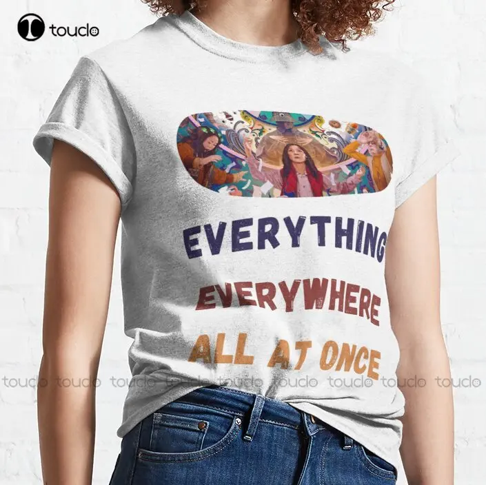 Everything Everywhere All At Once Vintage Shirt, Michelle Yeoh Shirt, Eeaao Tee, Movie Character, 2022 Movie Trending T-Shirt