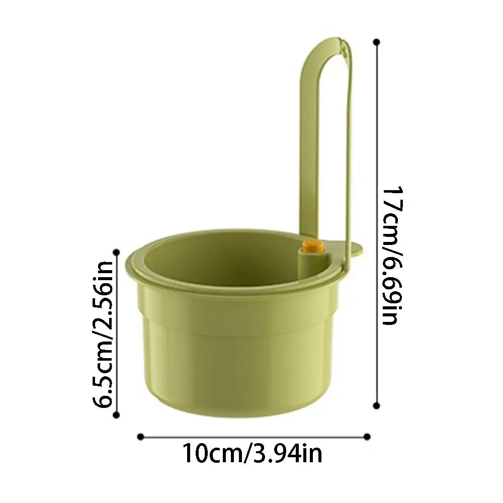 Sink Hanging Strainer Basket Openable Bottom Cover Kitchen Garbage Filter Detachable Soap Sponge Shelf Kitchen Accessories
