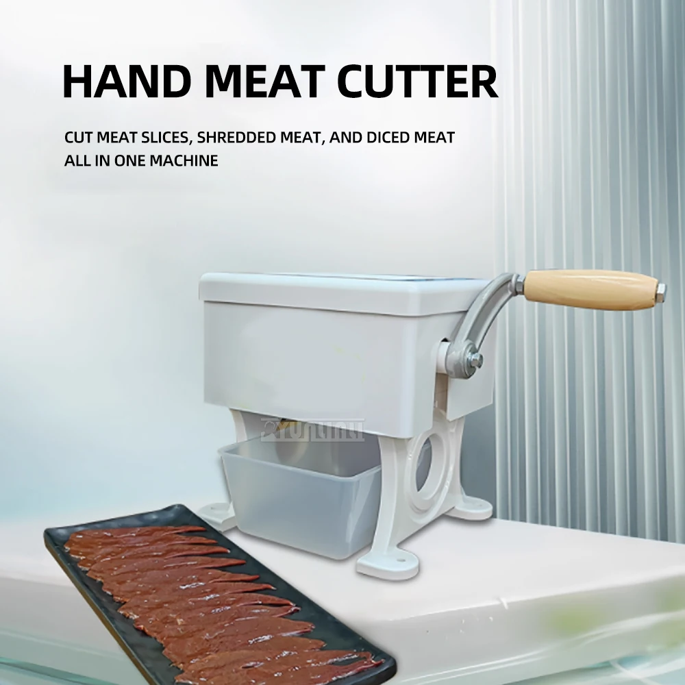 Hand-cranked Meat Slicer Household Small Beef Shredded Machine Food Processor Kitchen Meat Cutter