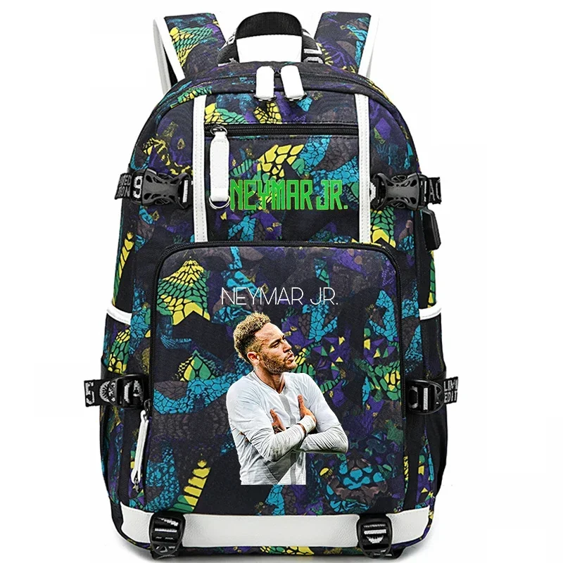 Print Student Large Capacity Backpack Casual School Youth Outdoor Travel Bag MN7