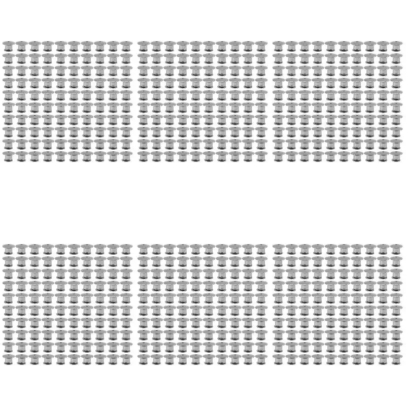 6Pack X(Locking Pin Back 100PCS Locking Pin Retainer Buckle for Brooch Enamel Lapel Pin Metal Pin