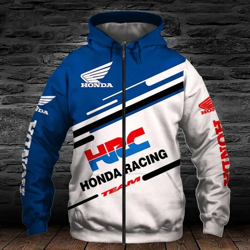 2026 New Fashionable Honda Logo Spring and Autumn Coat 3D Printed Trendy Casual… - Image 5